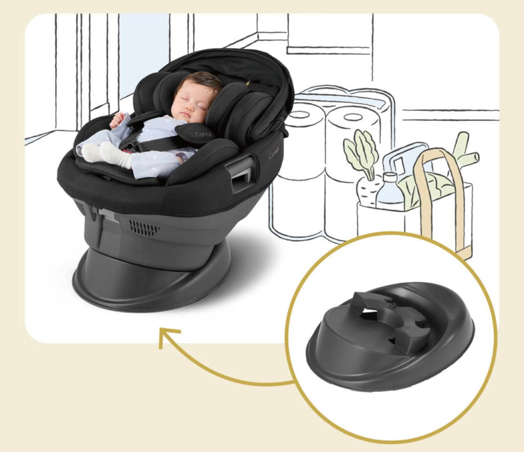 未使用品 コンビ チャイルドシート THE S ISOFIX エッグショック CG